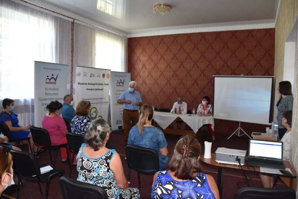 Mișcarea Ecologistă Ștefan Vodă a lansat proiectul „Transparență și participare – temelia unei bune guvernări locale”
