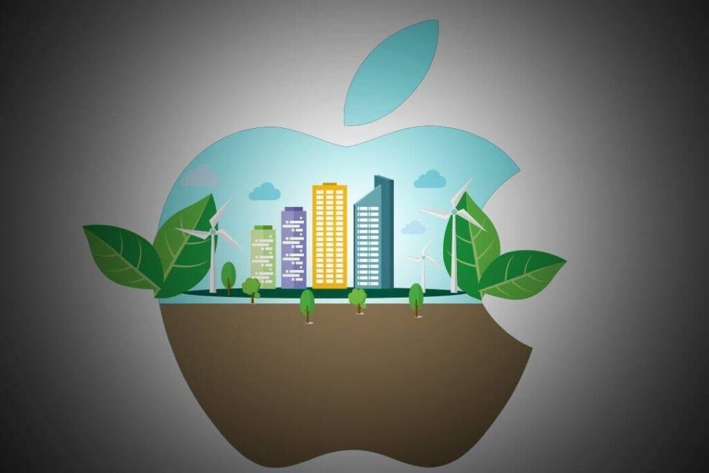 Apple intenționează să reducă amprenta de carbon pe întregul lanț de producție