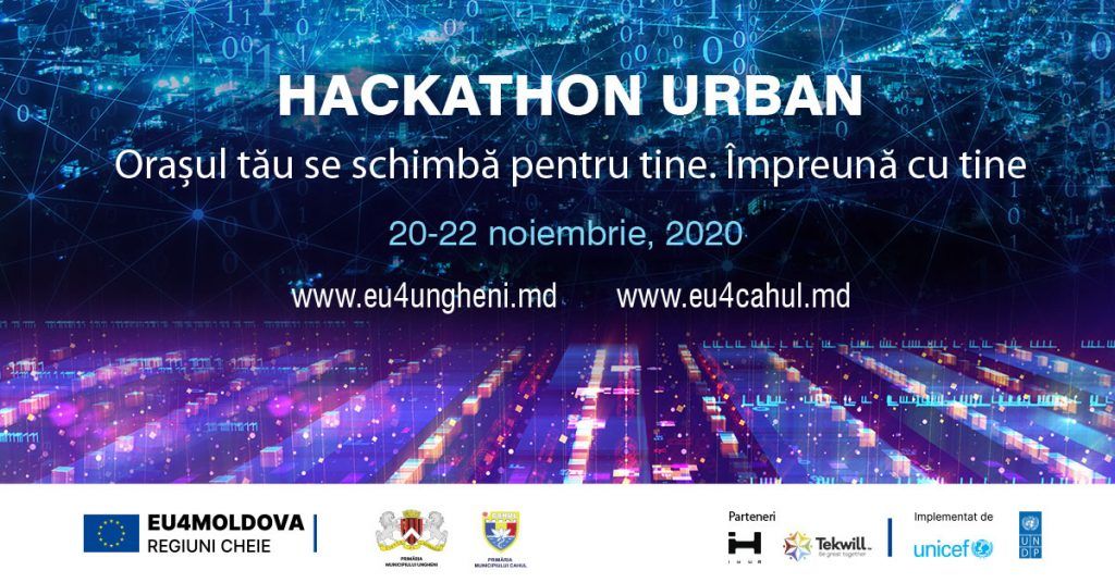 A fost dat startul Hackathonului Urban „Oraşul tău se schimbă pentru tine. Împreună cu tine”