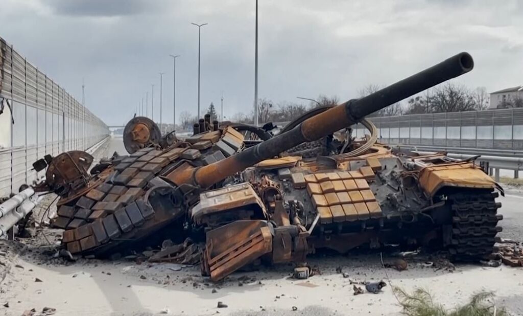 Ministerul Resurselor Naturale și Mediului din Ucraina a estimat pagubele de mediu, provocate de un tanc rusesc