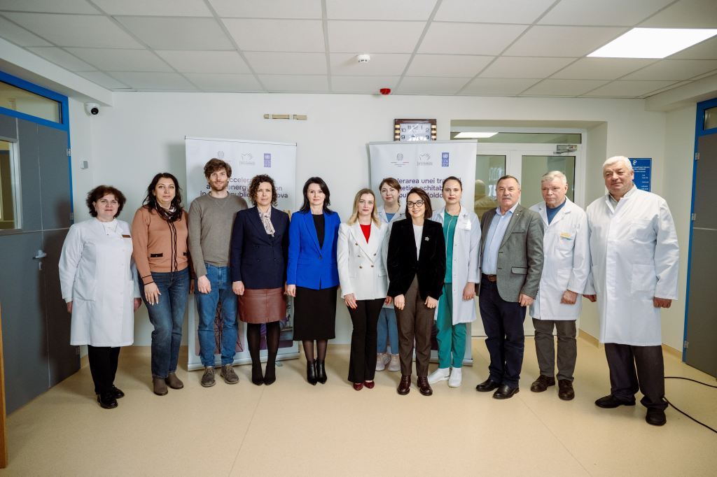 Trei spitale raionale din Moldova utilizează și stochează energie solară fotovoltaică, datorită sprijinului Guvernului Italiei și PNUD